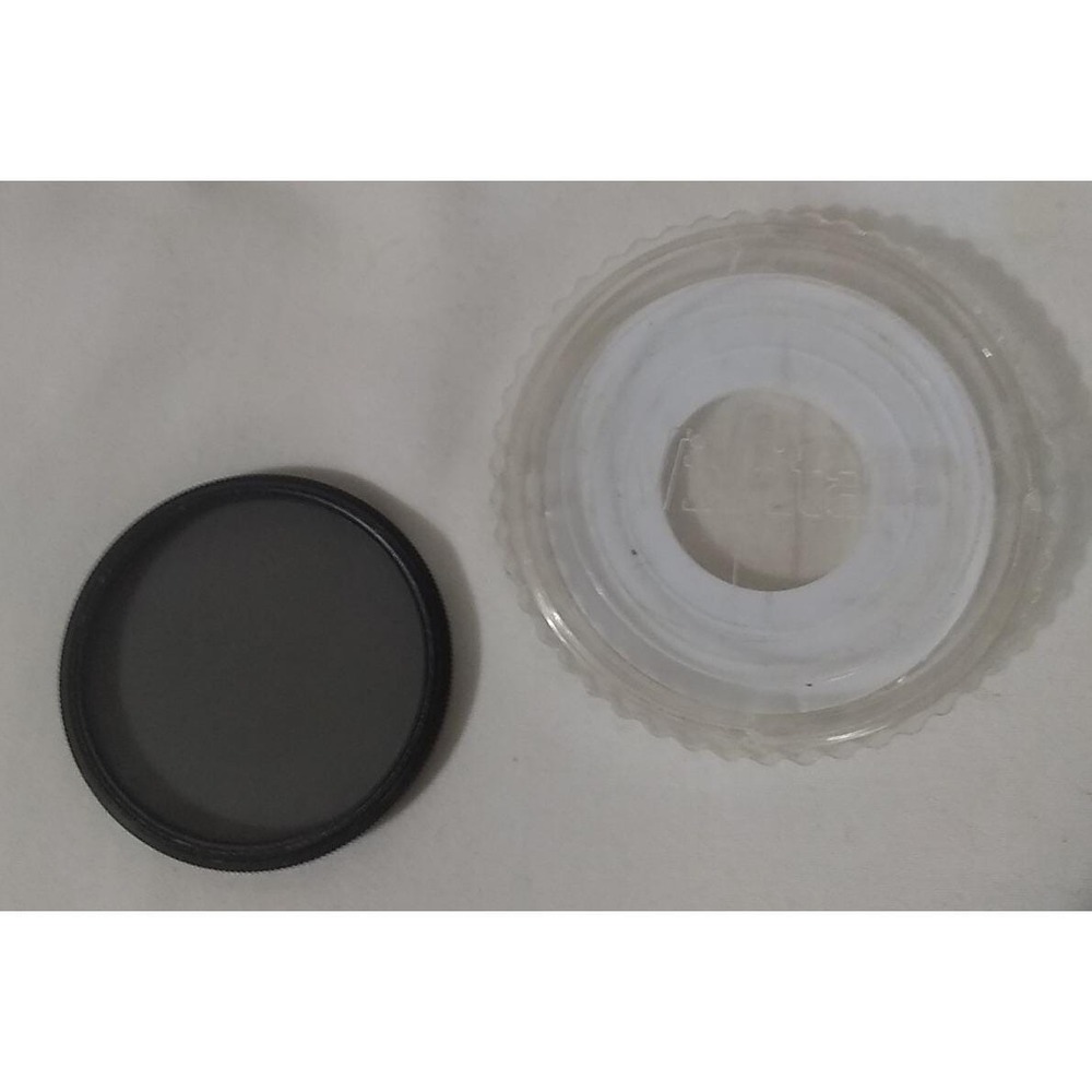 55mm‎ Circular Polarizing Lens Filter Vivitar With Case Made In Japan READ